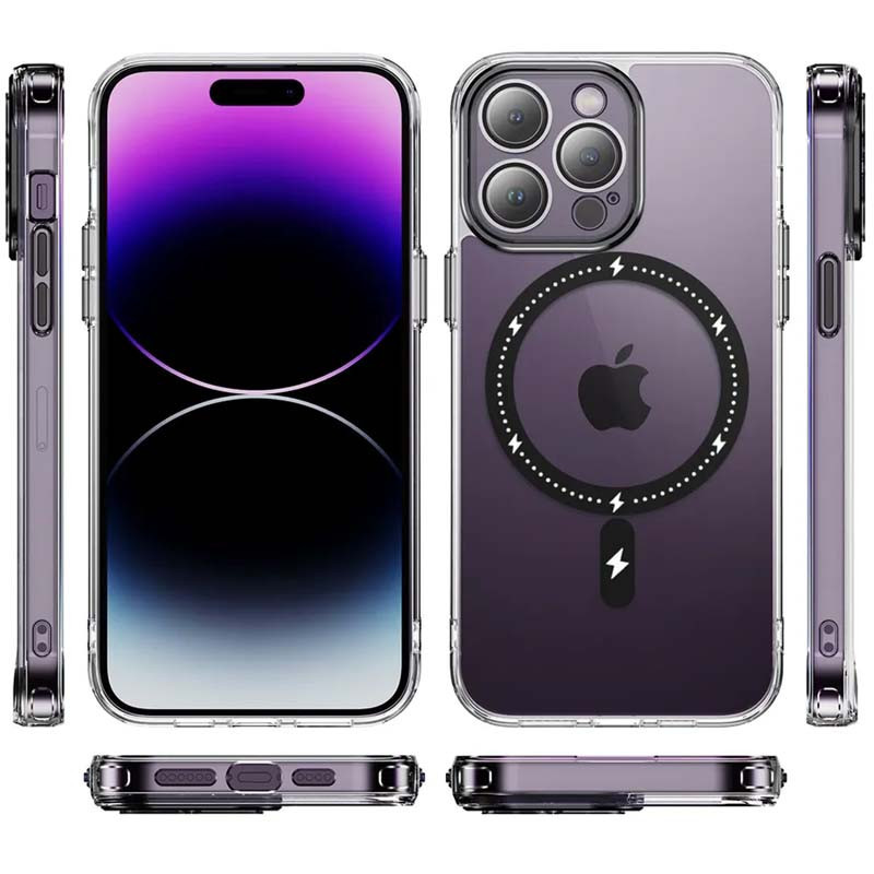Чехол TPU+PC Colorful with Magnetic Fit для Apple iPhone 13 Pro (6.1") Херсон - изображение 11