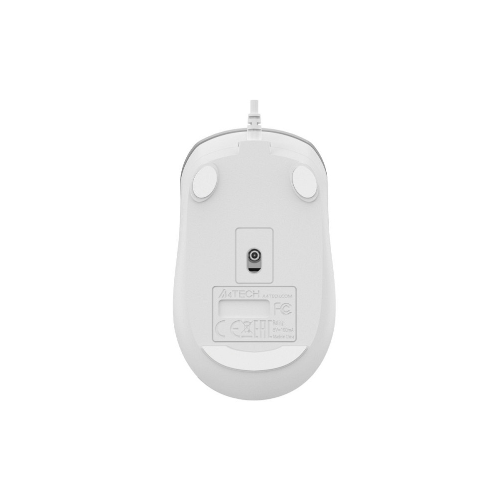 Мышь компьютерная проводная A4Tech FM26S USB Icy White белая Киев - изображение 10