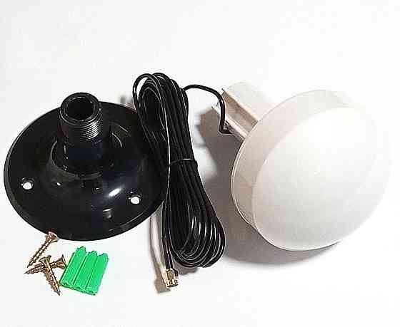 Антенна GPS BD+GPS 1575.42MHz/1561MHz, 37dBi, RHCP, кабель 5 м SMA-male, 3-5V (10821) Дніпро