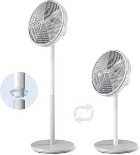 Вентилятор напольный Philips CX2550/00 48 Вт белый Київ - зображення 2