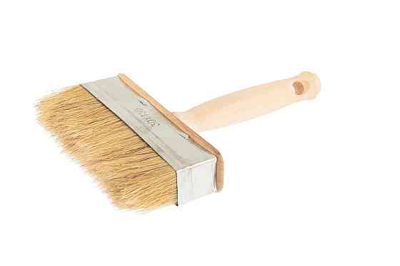 Макловица MASTERTOOL 130×30 мм натуральная щетина с деревянной ручкой 91-9213 Харків