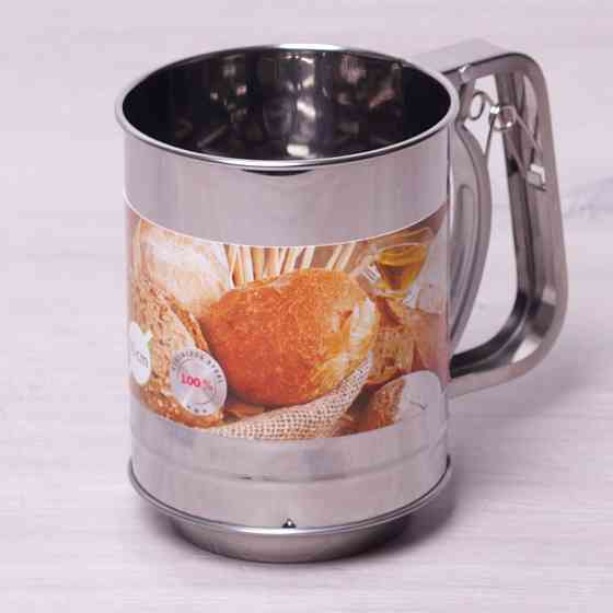 Кружка-сито Kamille для просіювання борошна з потрійним ситовим дном 7784 Київ