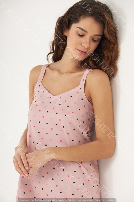 Женская ночная сорочка на тонкой бретели "Just Believe" (арт. LDK 117/00/06) Кривой Рог - изображение 3