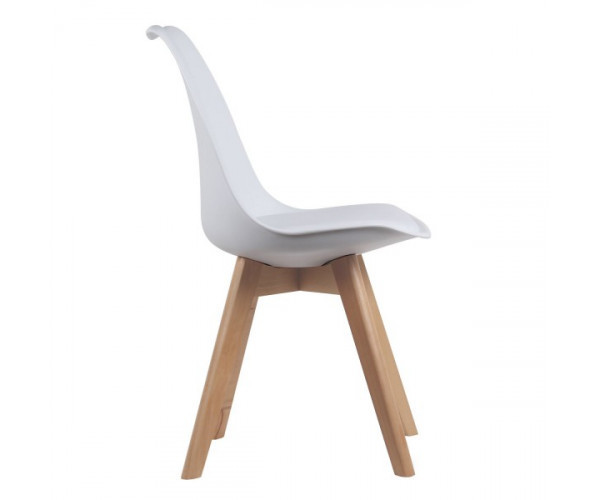 Стілець Тор м'який обідній білий Днепр - изображение 3