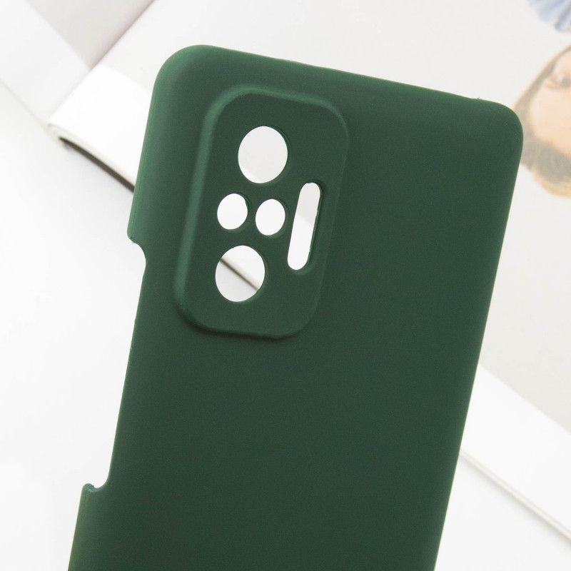 Чехол Silicone Cover Lakshmi Full Camera (AAA) with Logo для Xiaomi Redmi Note 10 Pro / 10 Pro Max Херсон - изображение 3