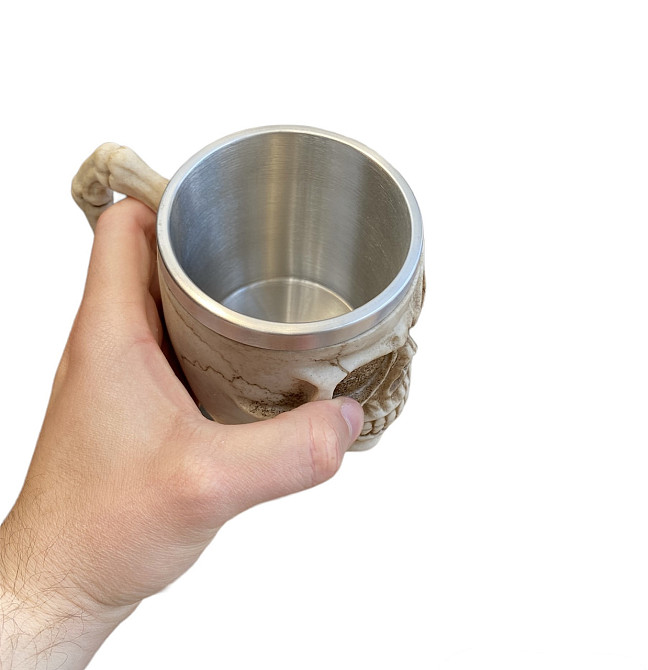 Чашка 3 Голова Черепа 400 мл Київ - зображення 5