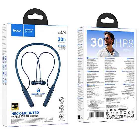 Bluetooth наушники Hoco ES74 Refinado neck-mounted Херсон