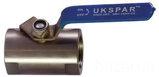 Кран моноблочный нержавеющий ДУ 32 (Кран моноблочный резьбовой Fig. K310) Київ - зображення 2