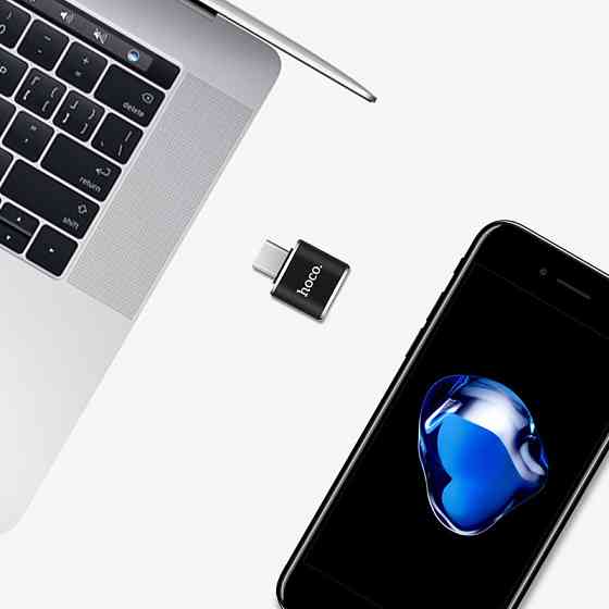 Переходник Hoco UA5 Type-C to USB Херсон