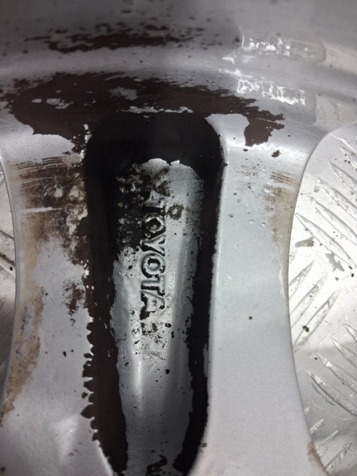 Диски титан комплект R17 Toyota Prado J120 4.0 1GR-FE 2002 (б/у) Киев - изображение 7