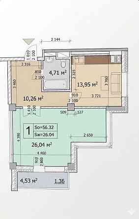 продажа 1-к квартира Киев, Печерский, 195000 $ Київ