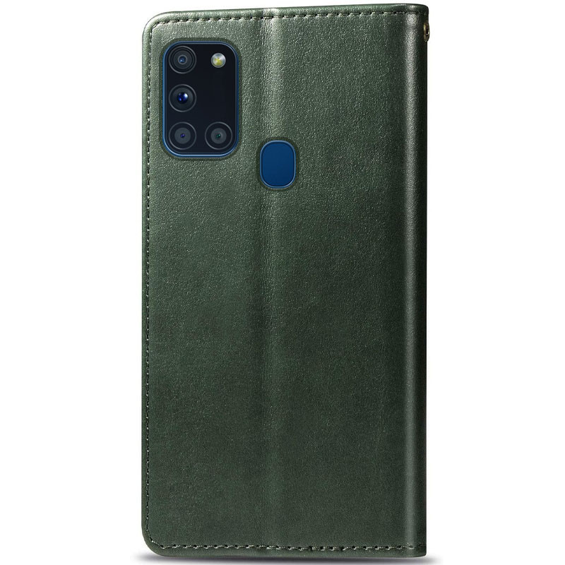 Кожаный чехол-книжка GETMAN Gallant (PU) для Samsung Galaxy A21s Херсон - зображення 2