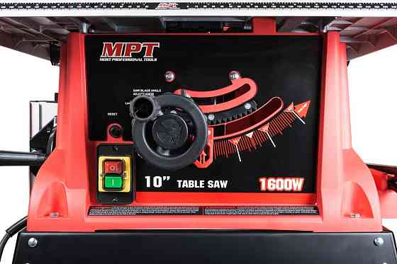 Станок для дерева циркулярный MPT 1600 Вт 4800 об/мин 254 мм MTS2502 Харків