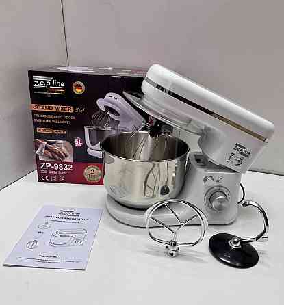 Тестомес миксер 3 в 1 Zepline ZP-9832 White 3500 Вт 5 л белый Київ