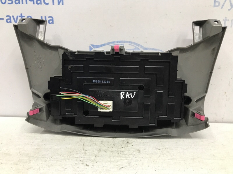Блок управления климат-контролем Toyota RAV 4 A30 2.0 БЕНЗИН 1AZFE 2005 (б/у) Киев - изображение 4