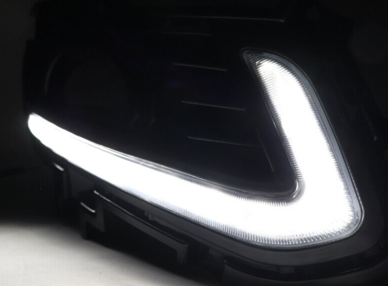 Комплект накладок ПТФ DRL для Ford Fusion 2013-16 Led ДХО з проводкою для під'єднання Одесса - изображение 9