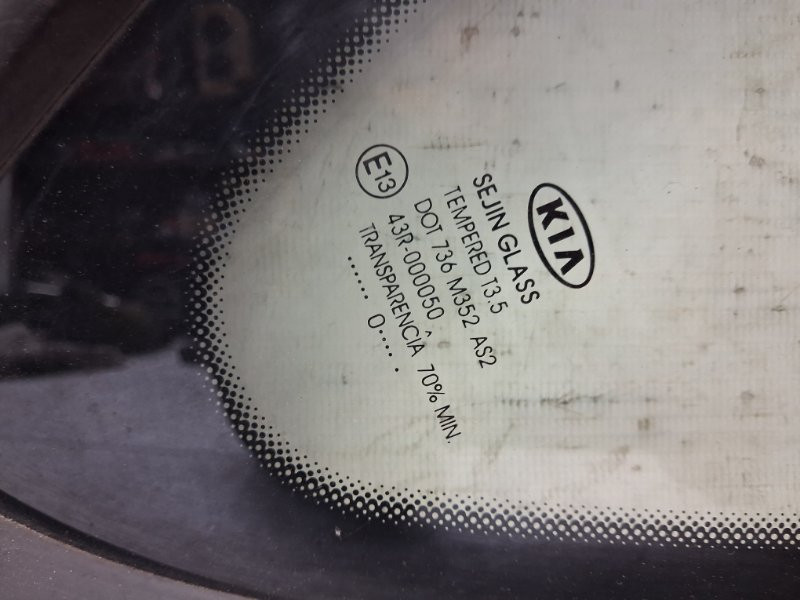 Стекло в кузов заднее левое Kia Ceed ED 1.6 DIESEL D4FB 2006 (б/у) Киев - изображение 2