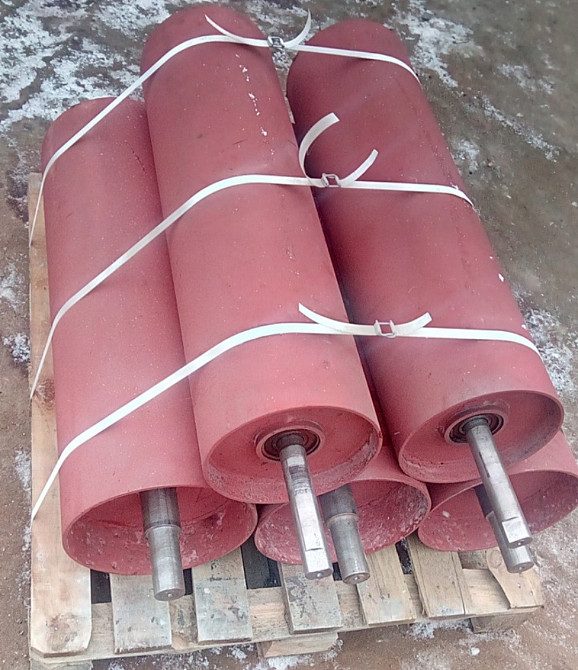 Ролики конвеєрні розбірні, Ролики транспортера не розбірні, стрічка транспортерна Киев - изображение 9