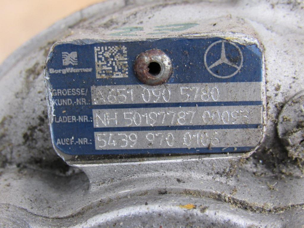 Турбина Mercedes Sprinter 2.2 Bi turbo 2011-2019 (A6510905780) Ковель - зображення 2