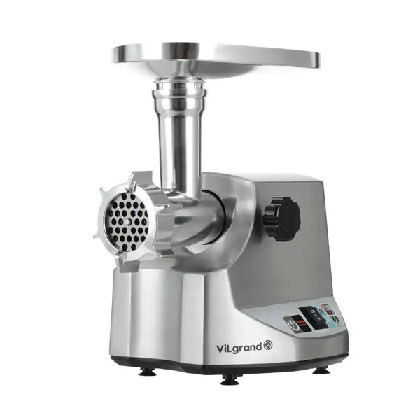 Мясорубка электрическая Vilgrand V307-SMG 3000 Вт серебристая Київ - зображення 1