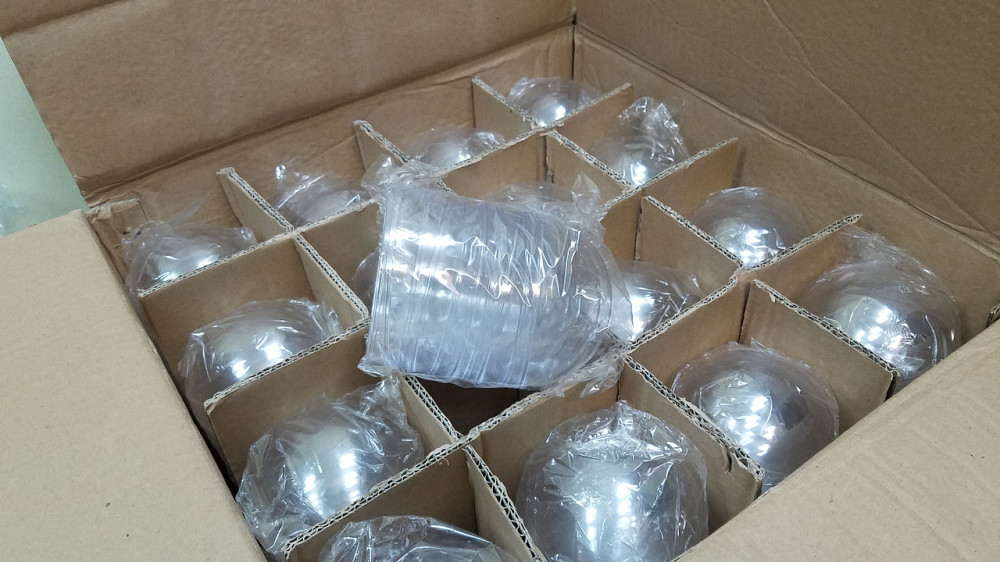 Шар (основа) разъёмный для новогодней игрушки, 10 см – Идеального качества! Киев - изображение 12