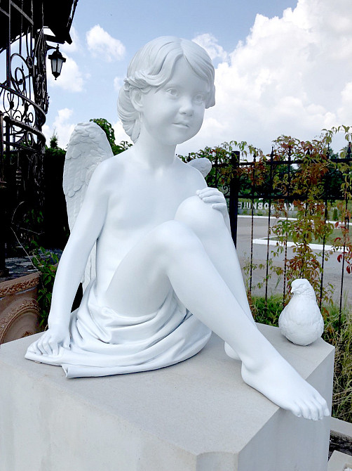 Светлая память в образе ангела памятник ребёнку. Київ - зображення 1