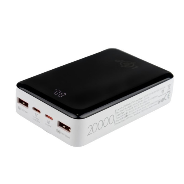 Power bank  LogicPower LP PQ18 20000mAh Black Харьков - изображение 1