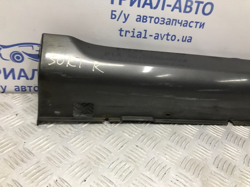 Накладка порога внешняя правая Kia Sorento BL 2.5 DIESEL D4CB 2002 задн. (б/у) Київ - зображення 2