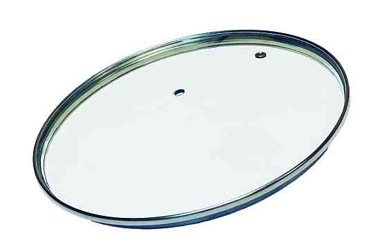 Кришка скляна без ручки Con Brio СВ-9022 22 см Киев