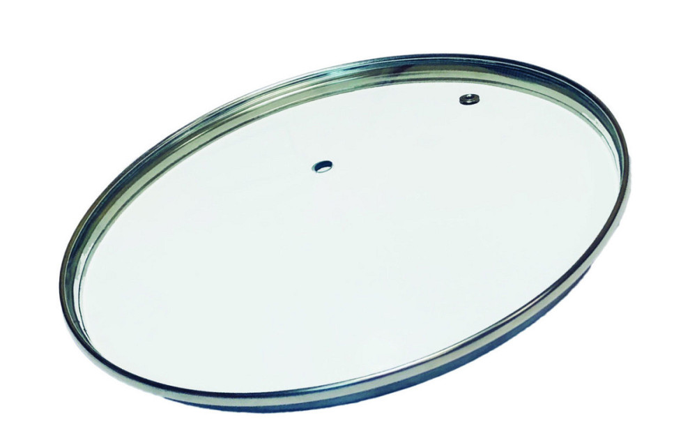 Кришка скляна без ручки Con Brio СВ-9022 22 см Київ - зображення 1