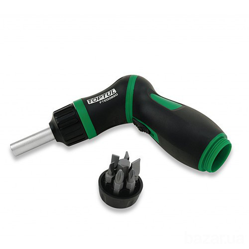 Трещоточная отвертка пистолетного типа TOPTUL 8-в-1 GAAR0901 Харків - зображення 1