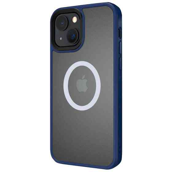 TPU+PC чехол Metal Buttons with MagSafe для Apple iPhone 13 (6.1") Херсон