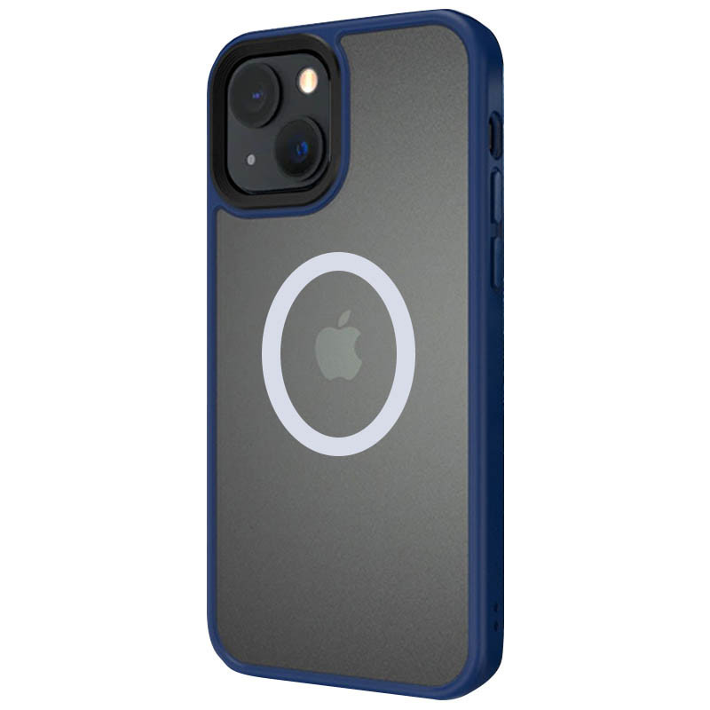 TPU+PC чехол Metal Buttons with MagSafe для Apple iPhone 13 (6.1") Херсон - зображення 2