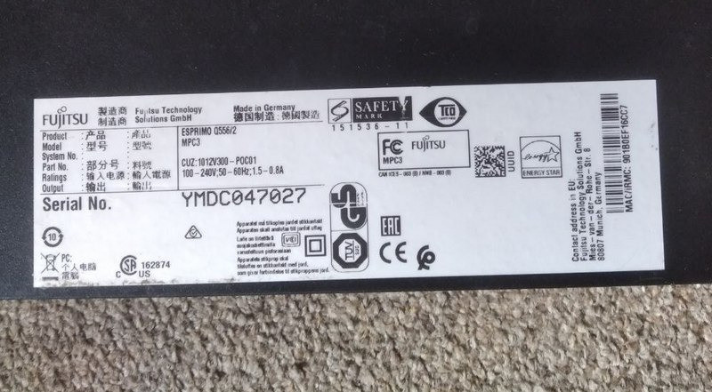 Компьютер Fujitsu Esprimo Q556/2 Київ - зображення 3