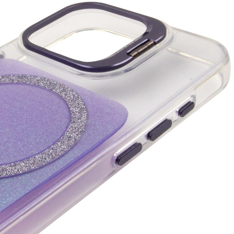Чехол TPU+PC Jewel Sparkle with Magnetic Fit для Apple iPhone 17 (6.3") Херсон - зображення 4
