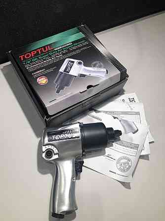 Гайковерт для автосервиса пневматический 1/2" 814N/m 8000об/мин TOPTUL KAAA1660B Харків