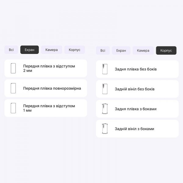 Захисна гідрогелева плівка DM для Xiaomi Mi 10/Mi 10 Pro Матова (Код товару:35805) Харків - зображення 2