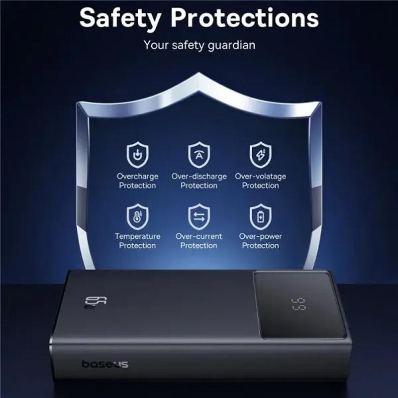 Уценка Портативное ЗУ Power Bank Baseus Star-Lord Digital Display 65W 20000 mAh (P10022906113-00) Херсон - изображение 7