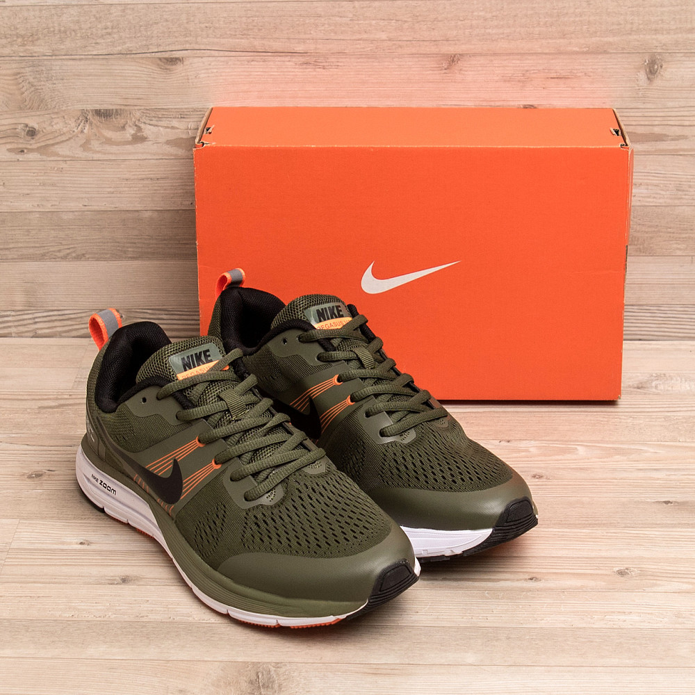 Мужские кроссовки сетка  ZOOM Green Киев - изображение 5