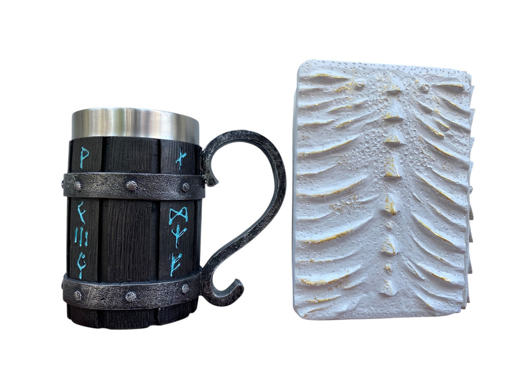 Подарочный набор Кухоль 3 Скандинавские Руны и Блокнот 3 «Око Ледяного Хранителя» Київ - зображення 4