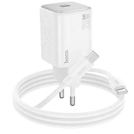 СЗУ Hoco N40 Mighty PD20W (1USB-C) + кабель Type-C to Type-C Херсон