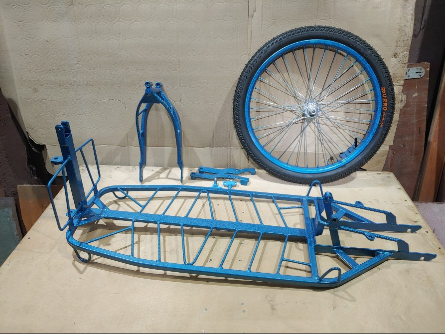 велосипедный прицеп "Кураж", модель 25 года Днепр - изображение 2