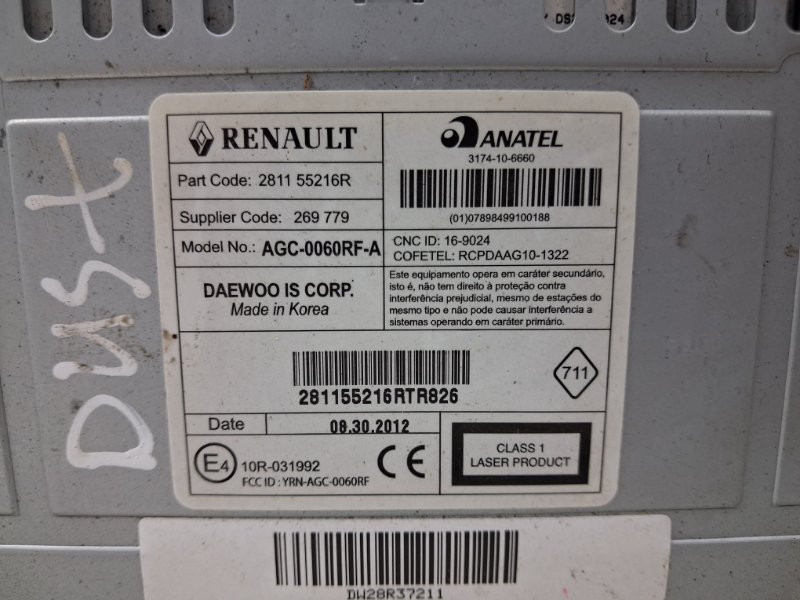 Магнитофон Dacia Duster HS 1.5 DIESEL K9K 2010 (б/у) Київ - зображення 5