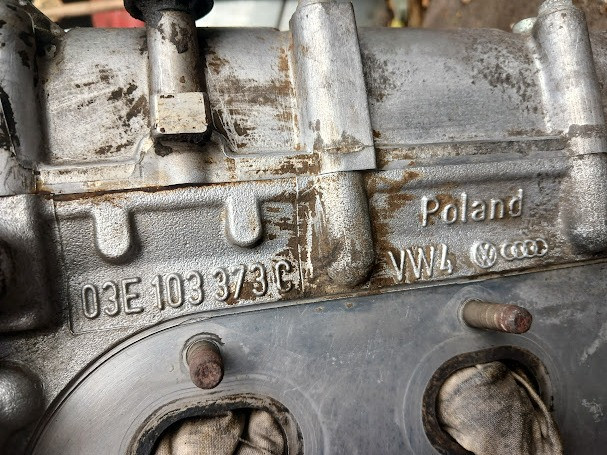 Головка блоку Шкода Фабія 1.2., 12V, двигун AZQ, оригінал 03E103373C Вінниця - зображення 3