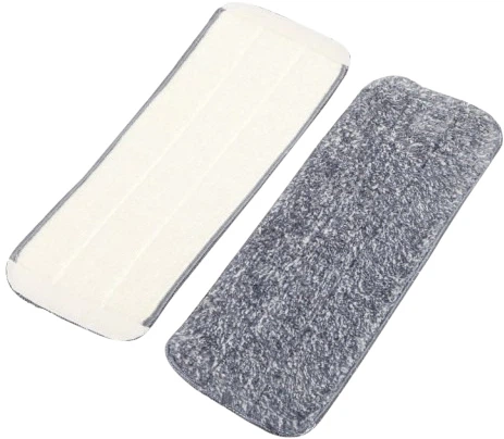 Сменная насадка для швабры Zambak Plastik 32,5 x 12,5 см, микрофибра, 1 шт., серая Київ
