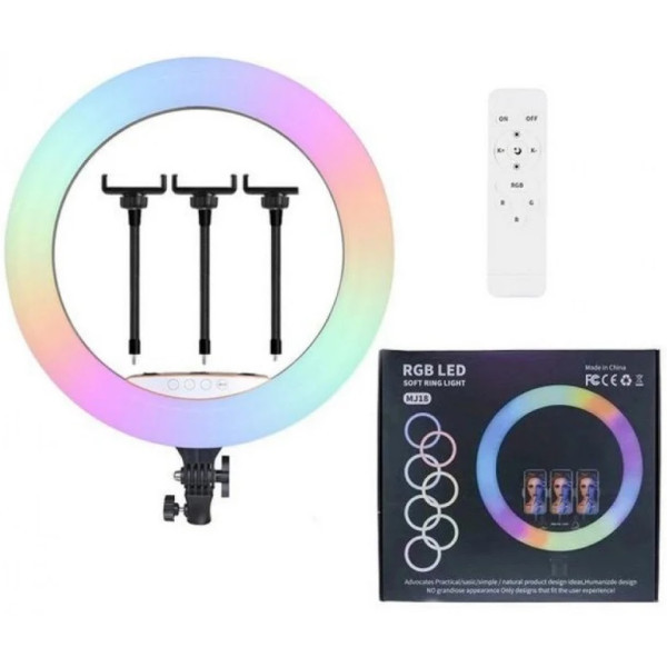 DM Лампа кільцева LED MJ-18 (46cm) 18" 55W (Код товару:41100) Харків - зображення 1