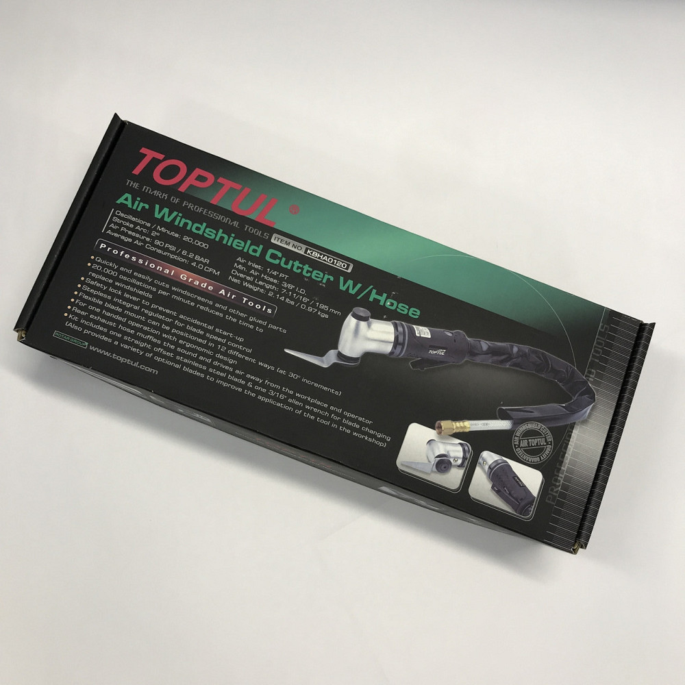 Пневмонож для срезки стекол TOPTUL KBHA0120 Харків - зображення 3