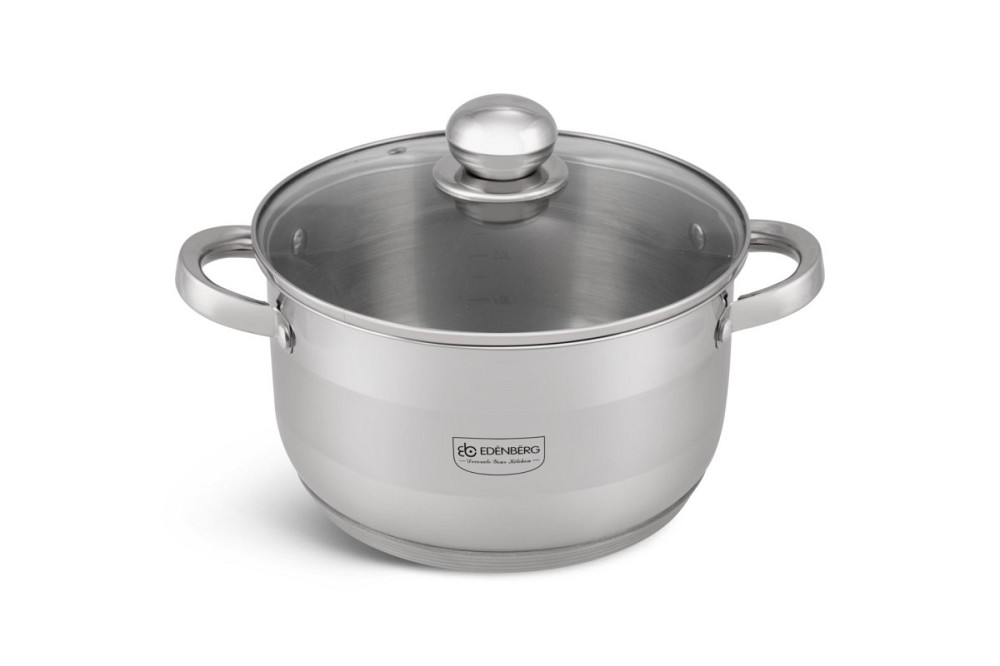 Каструля із кришкою Edenberg EB-3008 26 см 7,7 л Киев - изображение 1