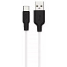 Кабель Hoco X21 Plus Silicone USB to Type-C 2m Black&White (Код товару:32643) Харьков