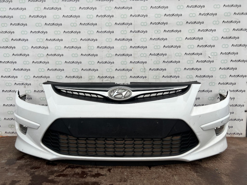 Бампер передний Hyundai i30 2007-2012 рестайлинг Ковель - изображение 1